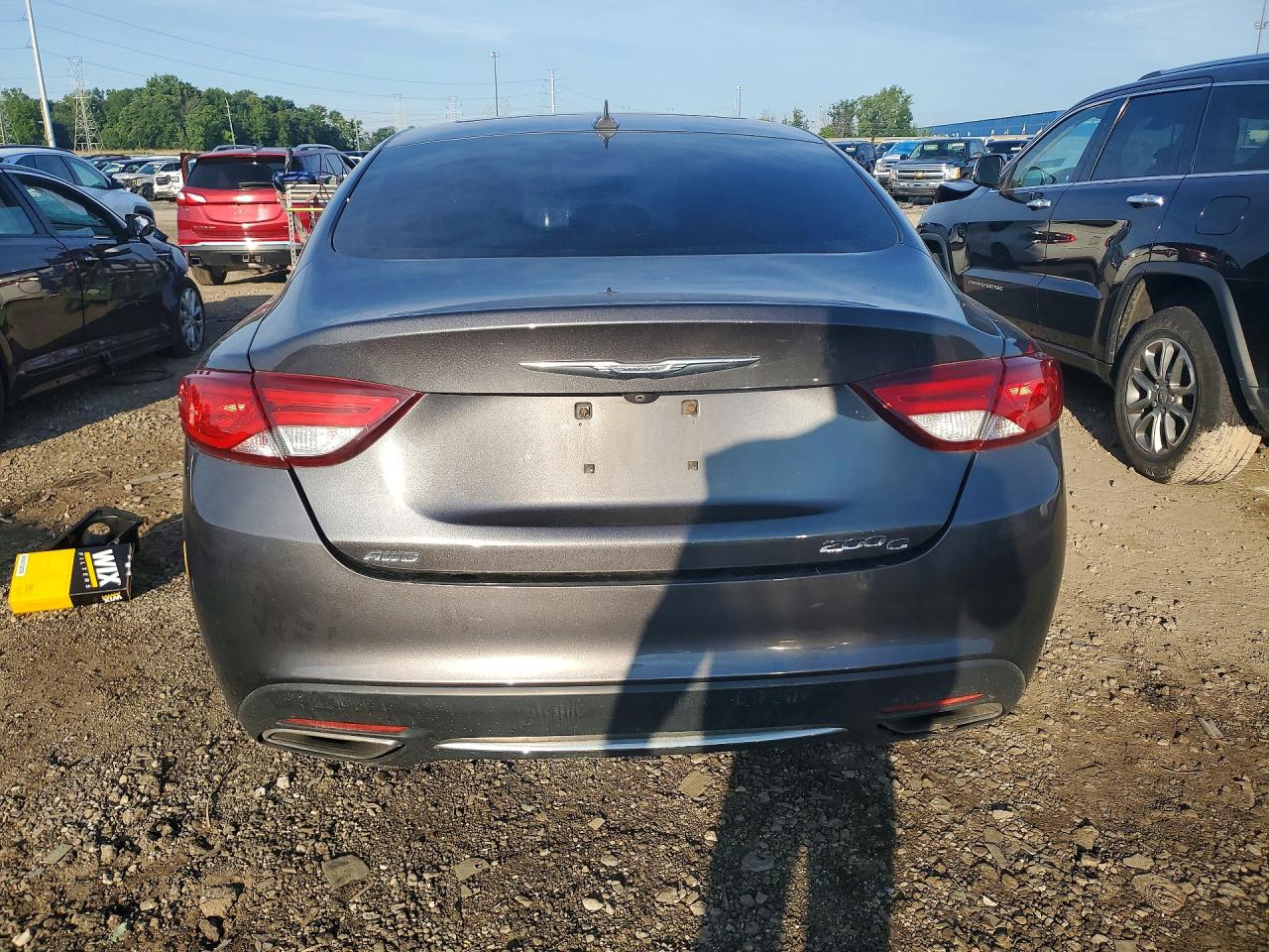 2015 Chrysler 200 C Серый vin: 1C3CCCEG2FN544043