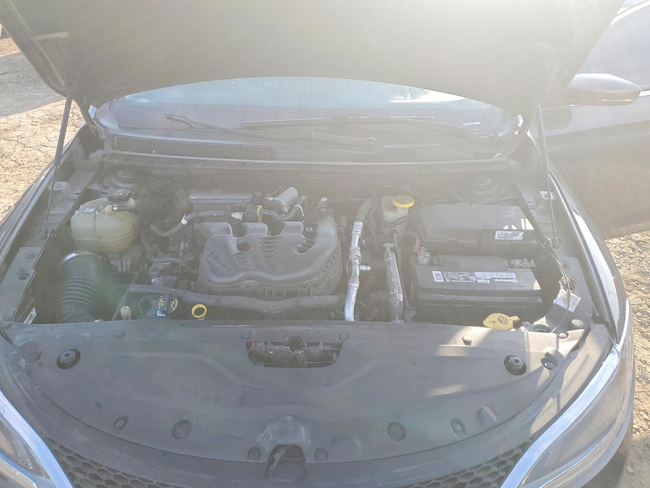 2015 Chrysler 200 C Серый vin: 1C3CCCEG2FN544043
