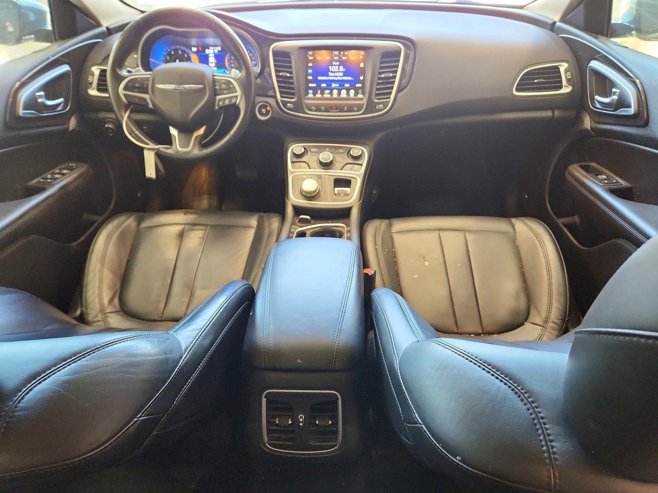 2015 Chrysler 200 C Gray vin: 1C3CCCEG2FN593176