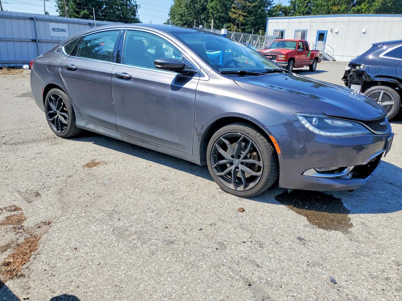 2015 Chrysler 200 C Gray vin: 1C3CCCEG2FN678440