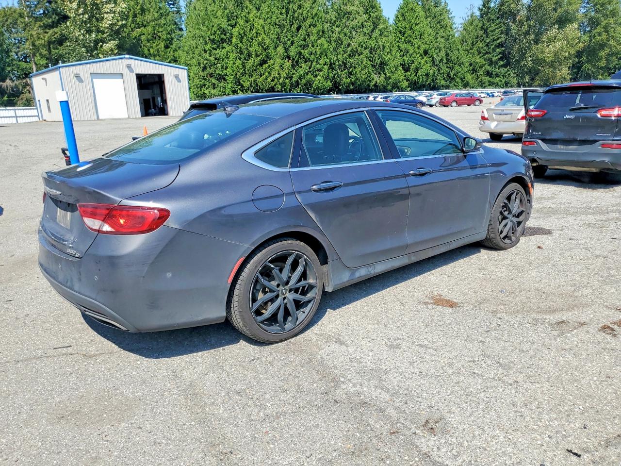 2015 Chrysler 200 C Gray vin: 1C3CCCEG2FN678440