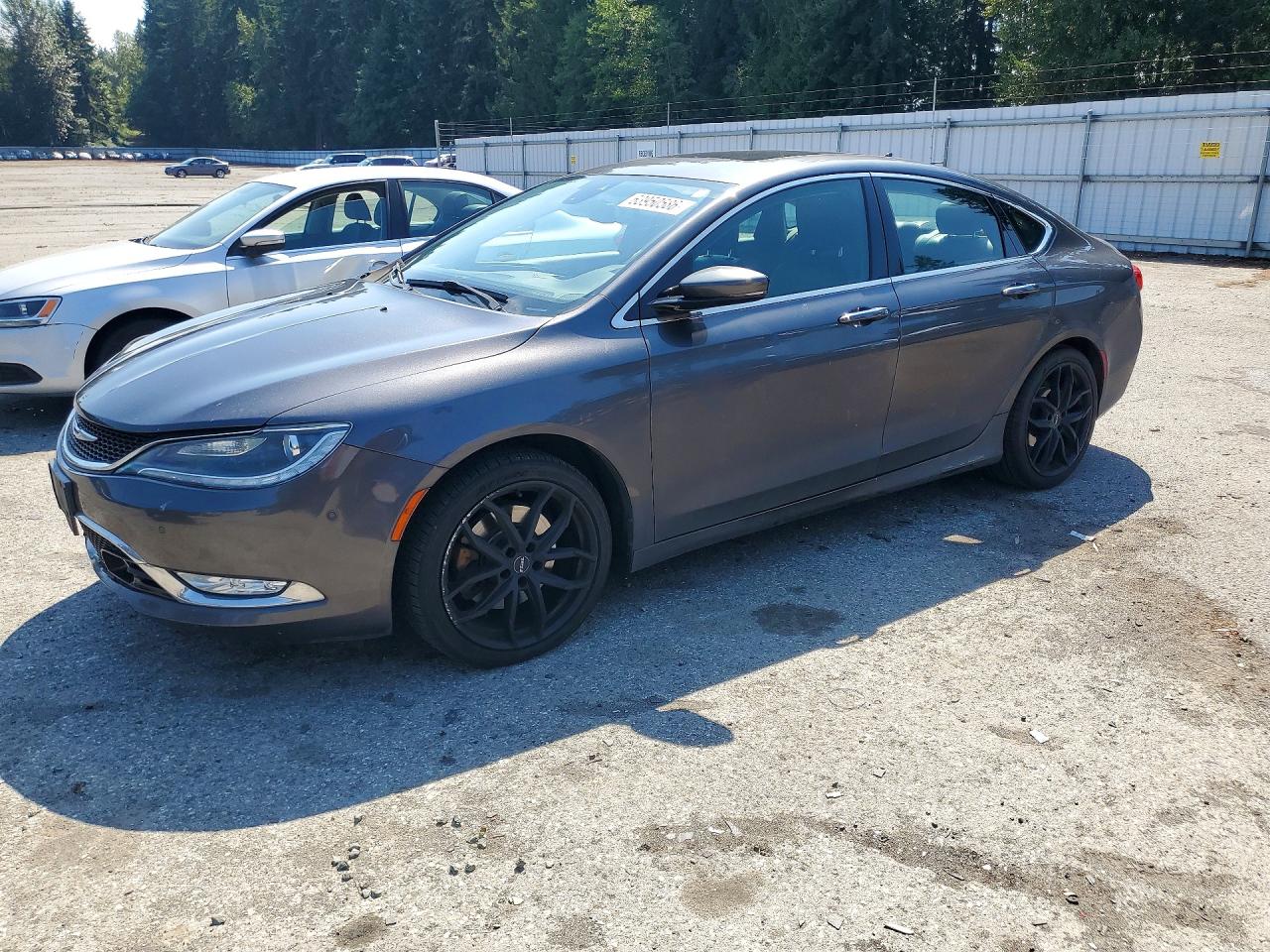 2015 Chrysler 200 C Серый vin: 1C3CCCEG2FN678440
