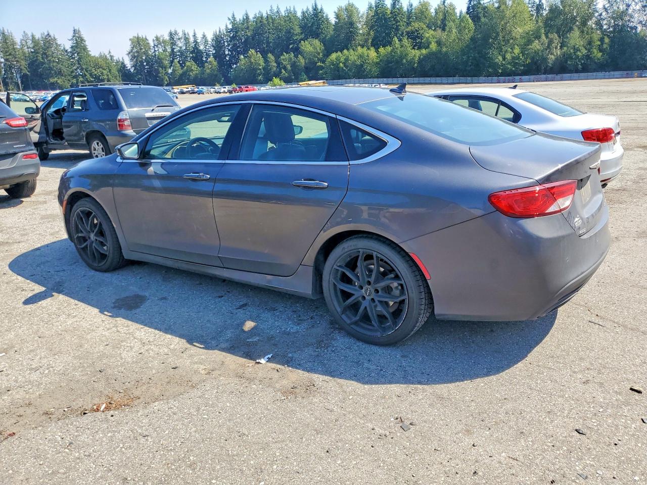 2015 Chrysler 200 C Gray vin: 1C3CCCEG2FN678440