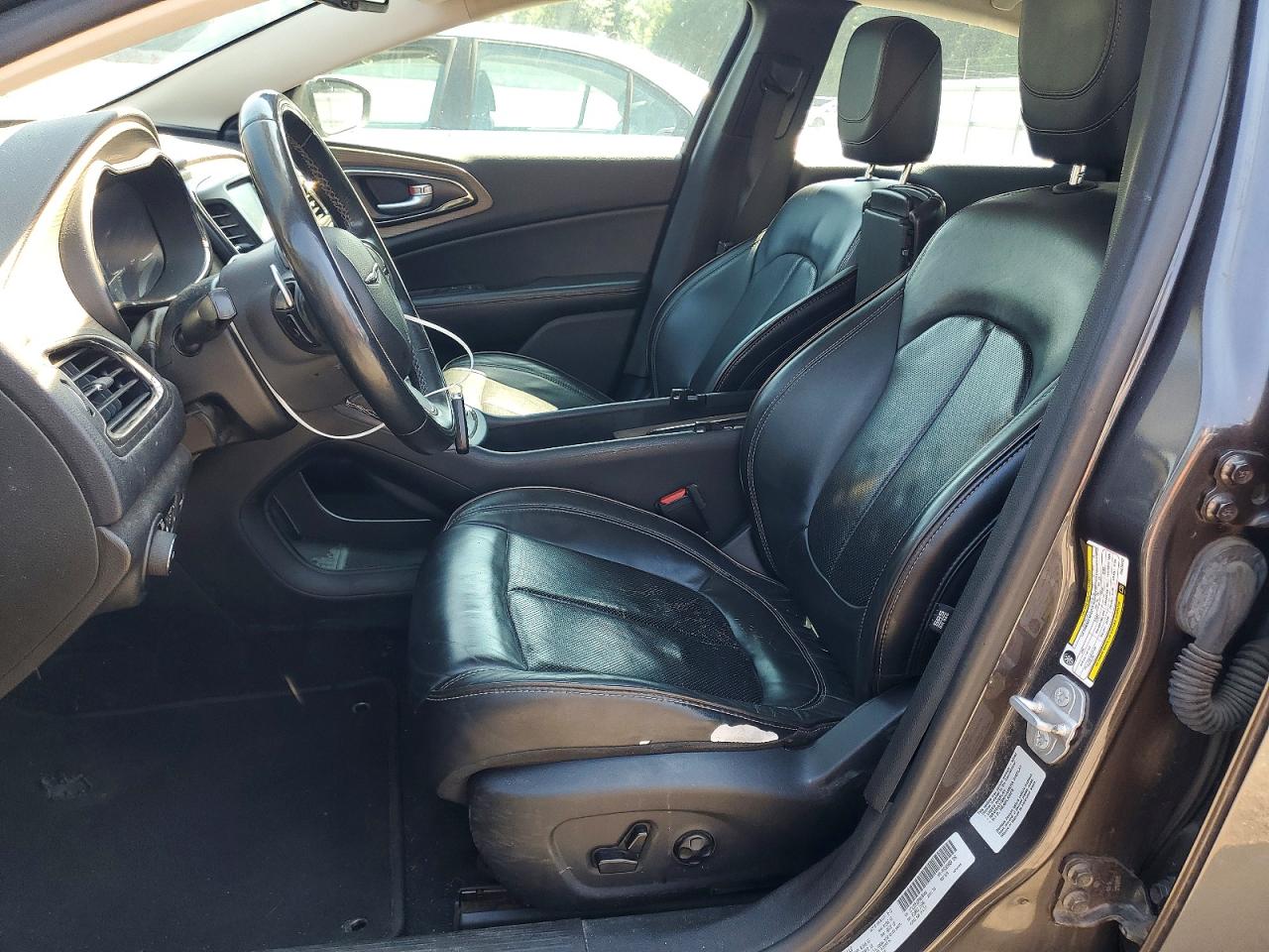 2015 Chrysler 200 C Gray vin: 1C3CCCEG2FN678440