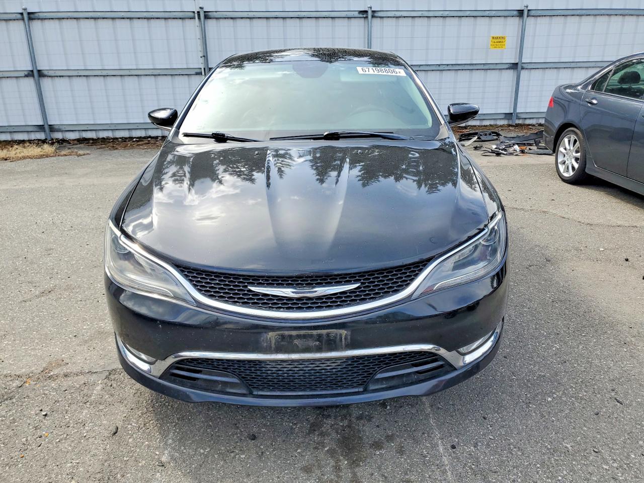 2015 Chrysler 200 C Black vin: 1C3CCCEG3FN512704