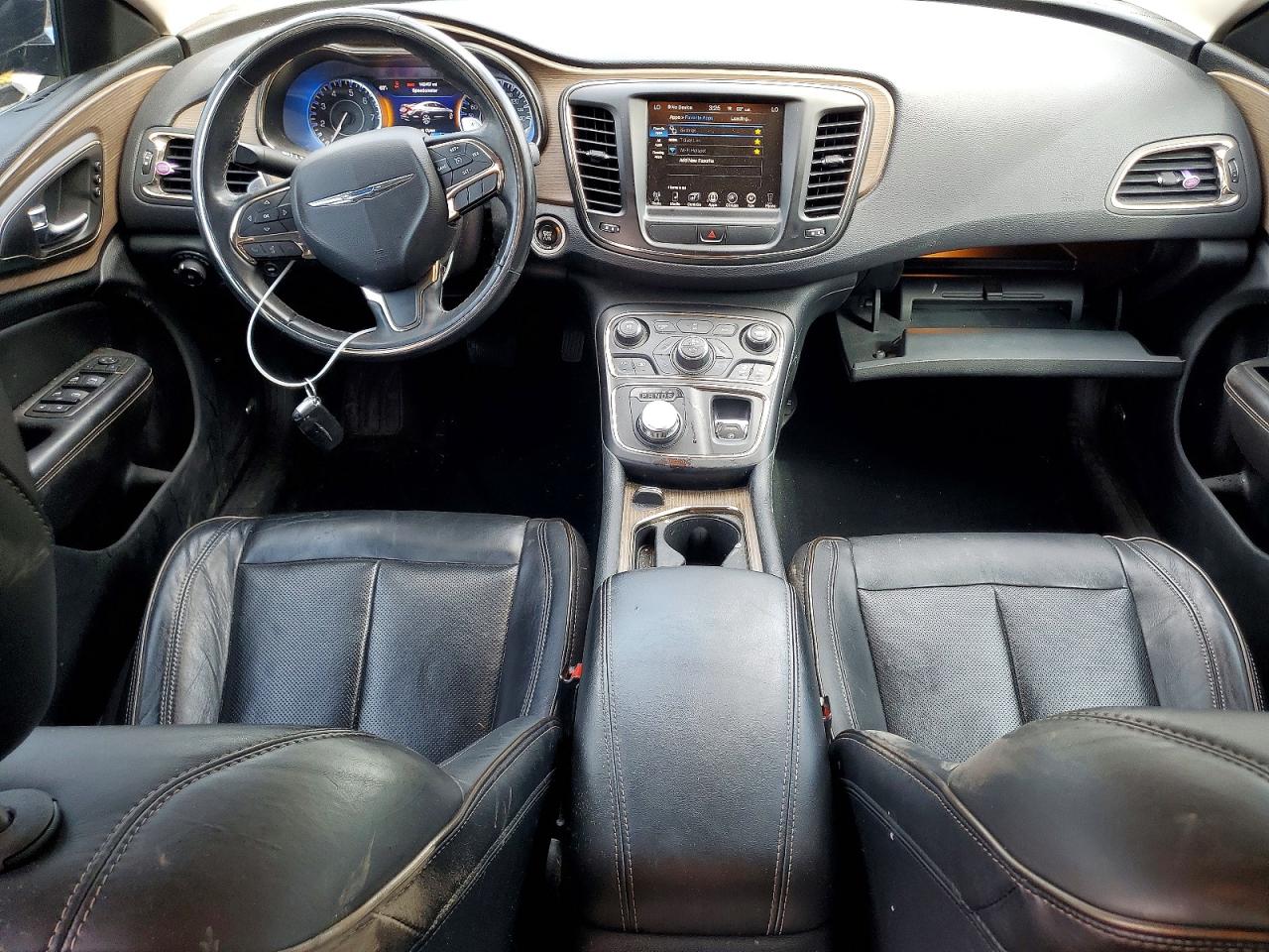 2015 Chrysler 200 C Black vin: 1C3CCCEG3FN512704