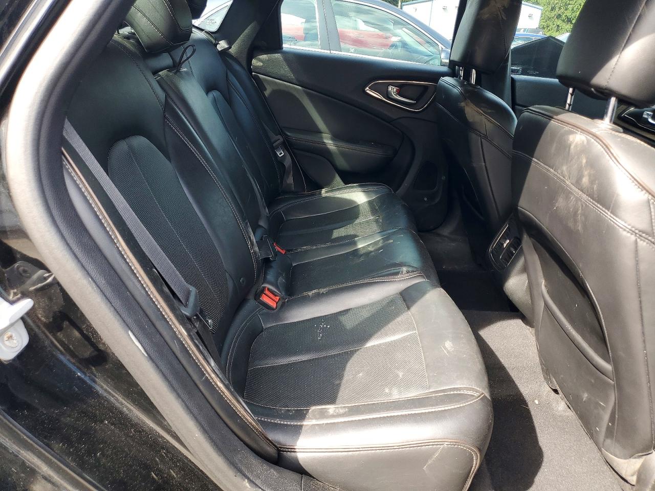 2015 Chrysler 200 C Black vin: 1C3CCCEG3FN512704