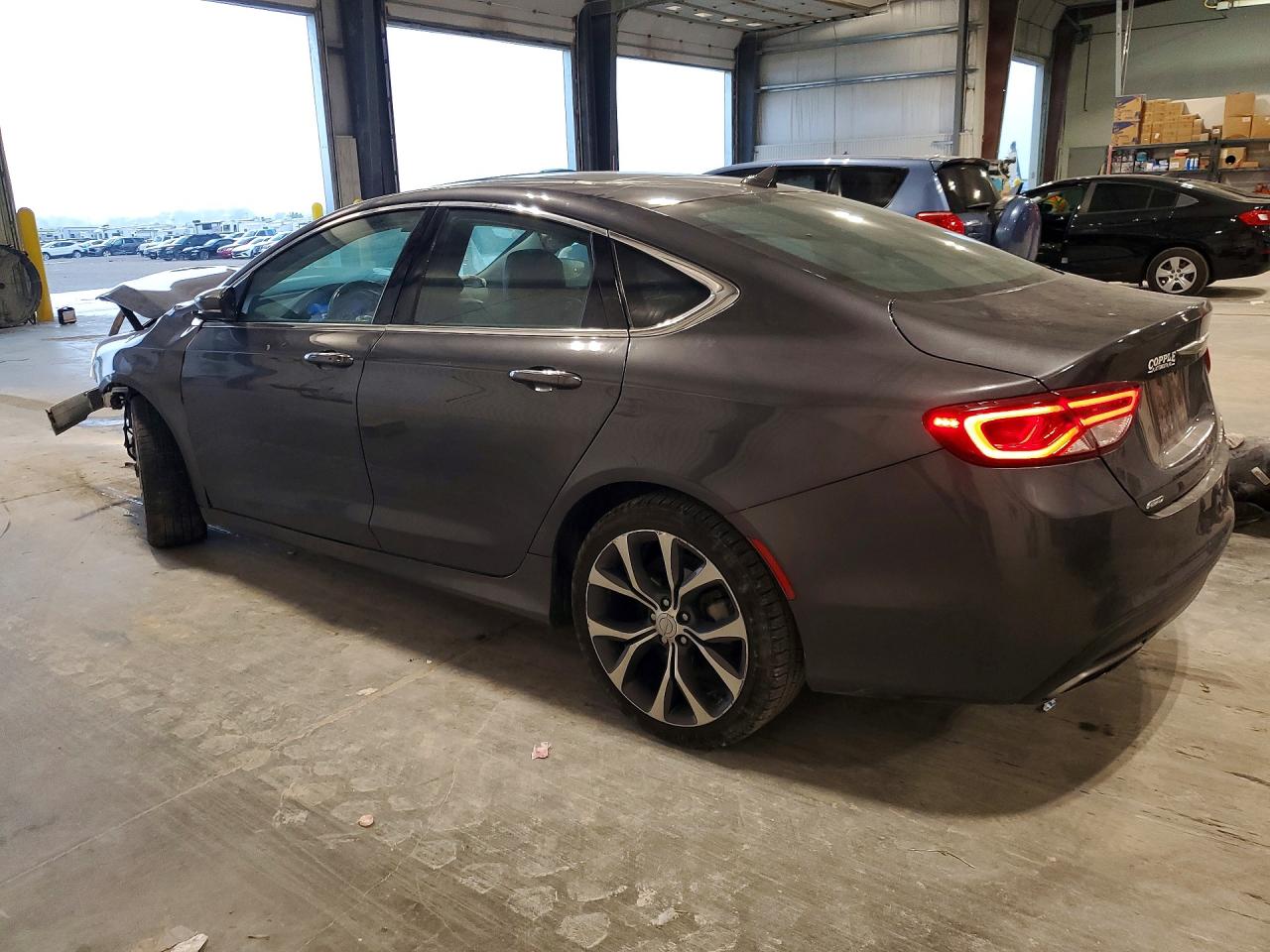 2015 Chrysler 200 C Gray vin: 1C3CCCEG3FN540583