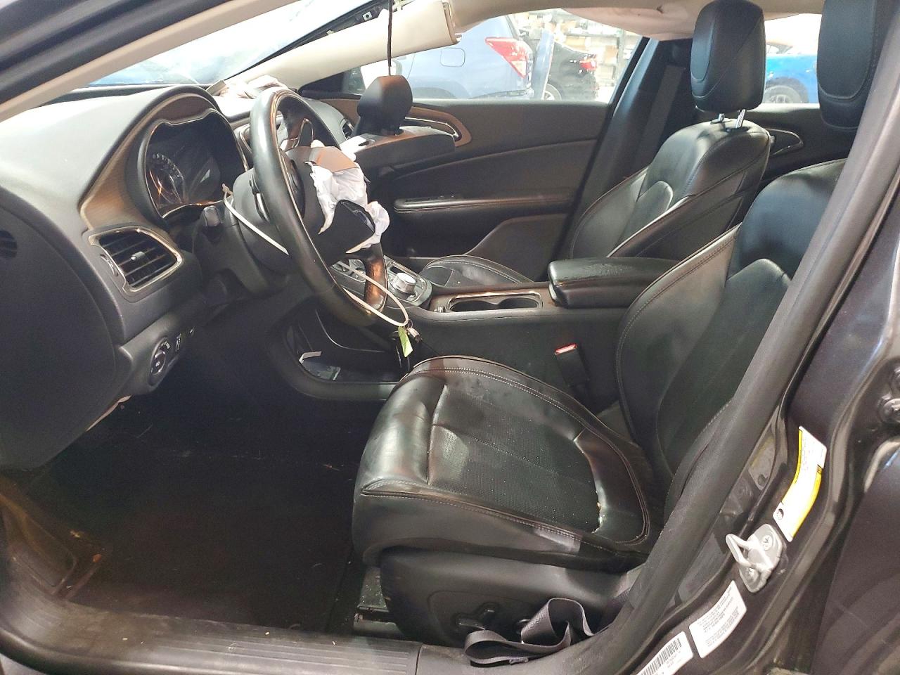 2015 Chrysler 200 C Gray vin: 1C3CCCEG3FN540583