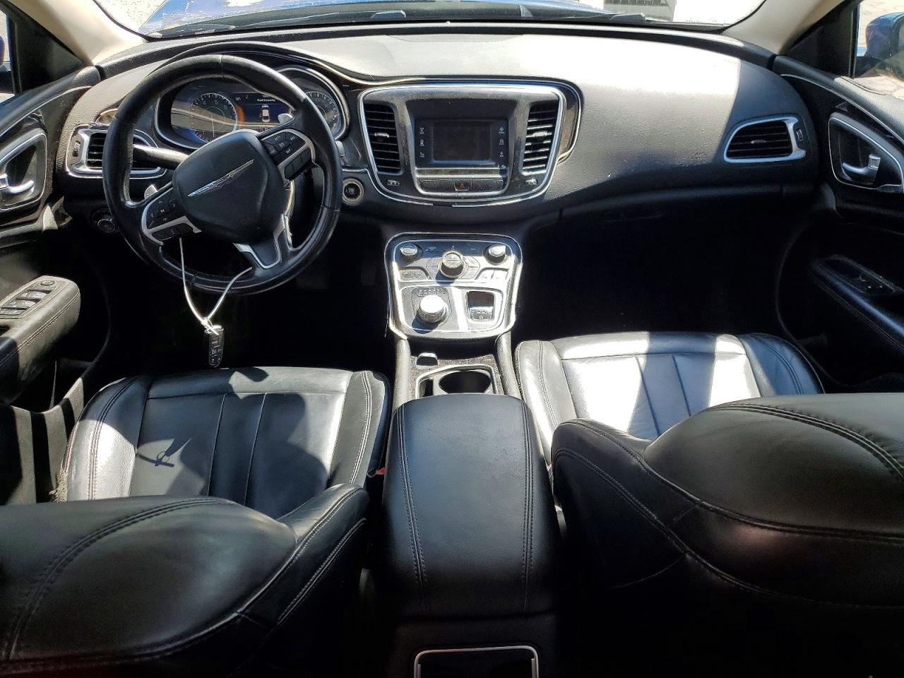 2015 Chrysler 200 C Blue vin: 1C3CCCEG4FN686961