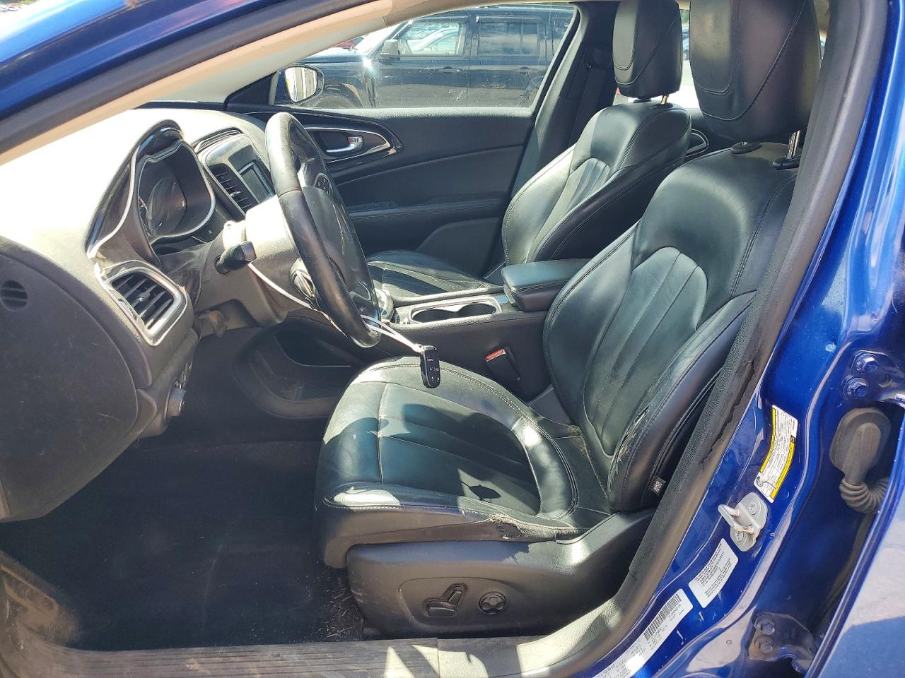 2015 Chrysler 200 C Blue vin: 1C3CCCEG4FN686961