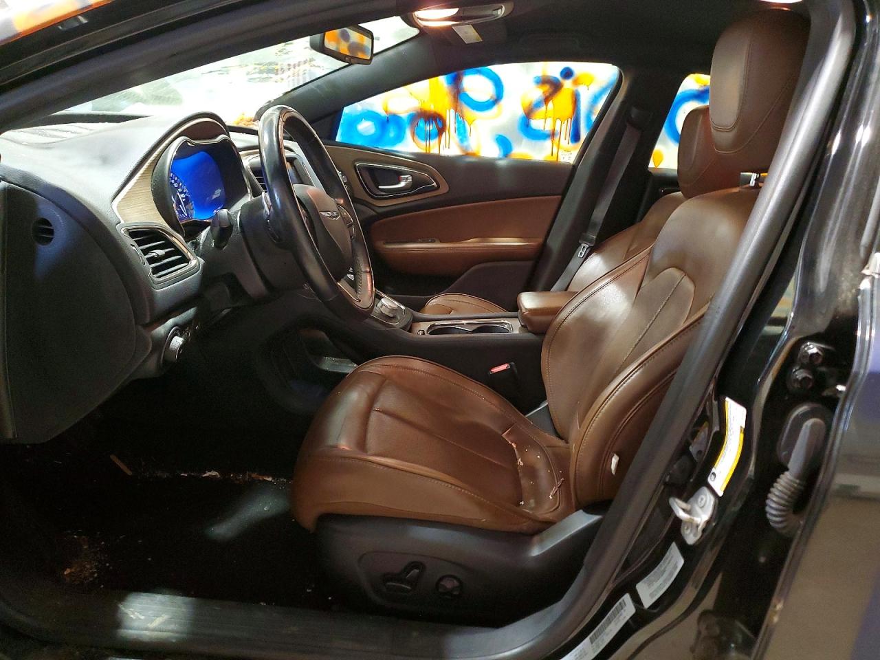 2015 Chrysler 200 C Black vin: 1C3CCCEG4FN727573