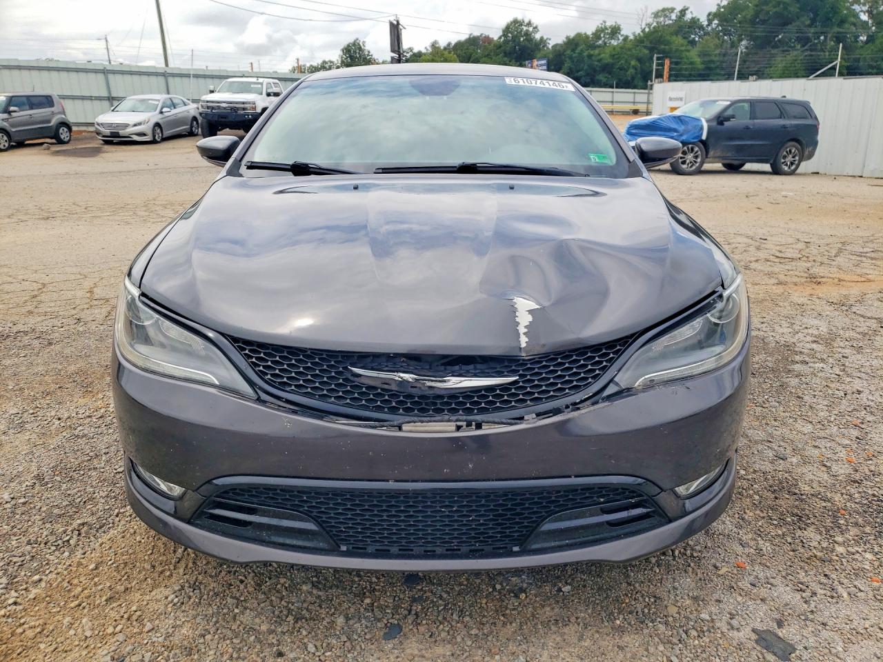 2015 Chrysler 200 C Gray vin: 1C3CCCEG6FN512387
