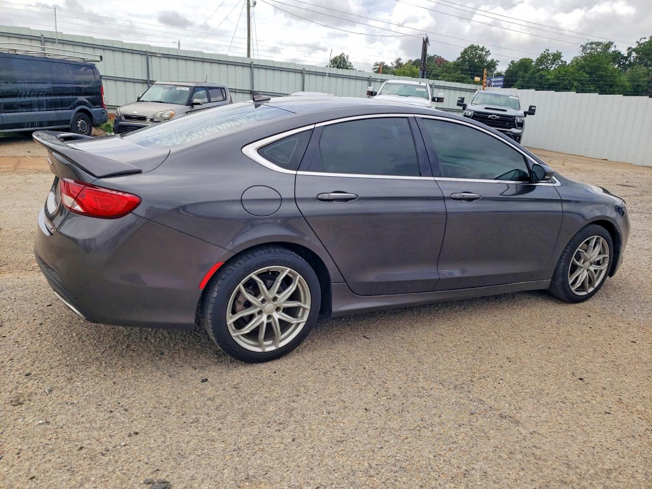 2015 Chrysler 200 C Gray vin: 1C3CCCEG6FN512387