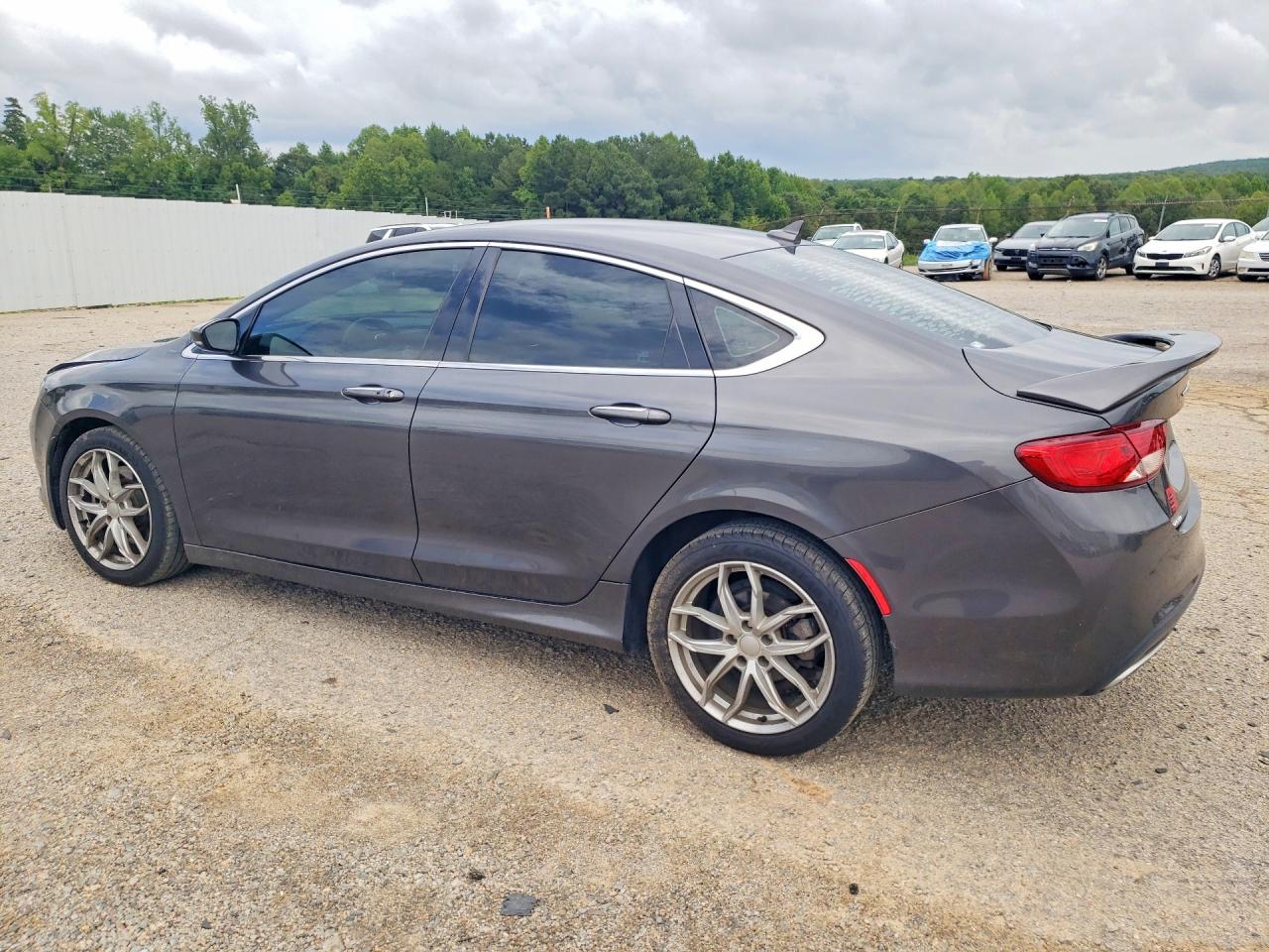 2015 Chrysler 200 C Gray vin: 1C3CCCEG6FN512387