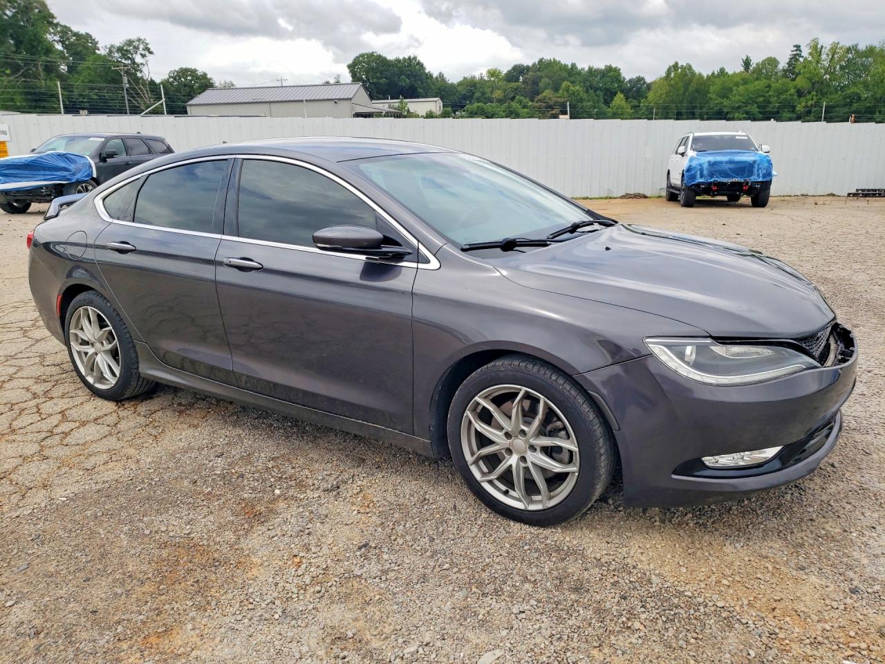 2015 Chrysler 200 C Gray vin: 1C3CCCEG6FN512387