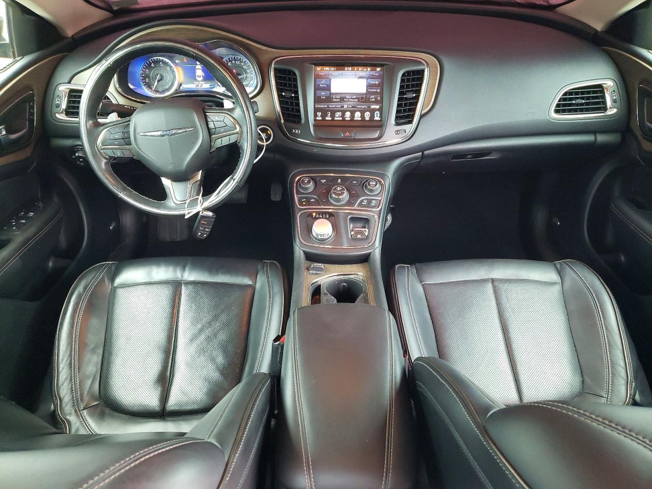2015 Chrysler 200 C Gray vin: 1C3CCCEG6FN512387
