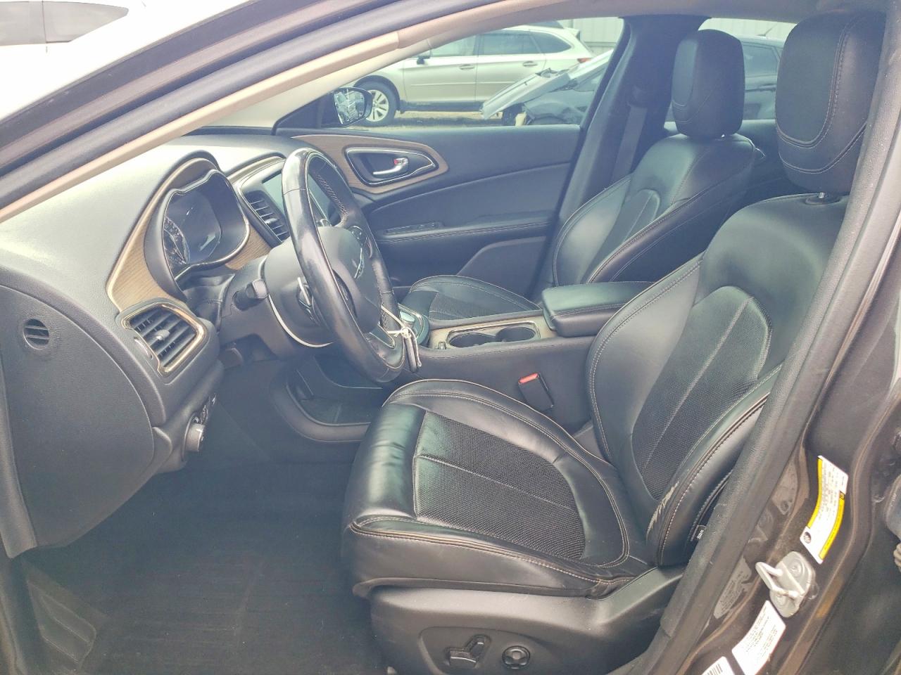 2015 Chrysler 200 C Gray vin: 1C3CCCEG6FN512387