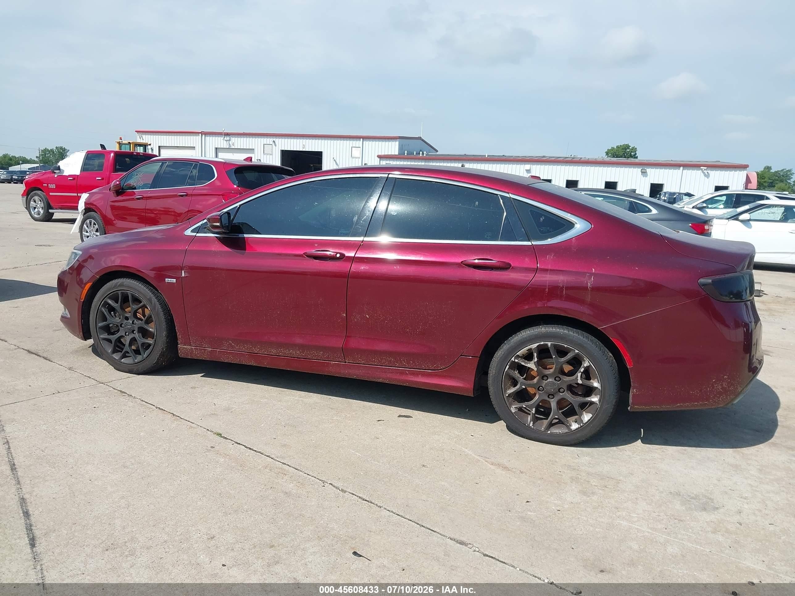 2015 Chrysler 200 C Brown vin: 1C3CCCEG8FN540112