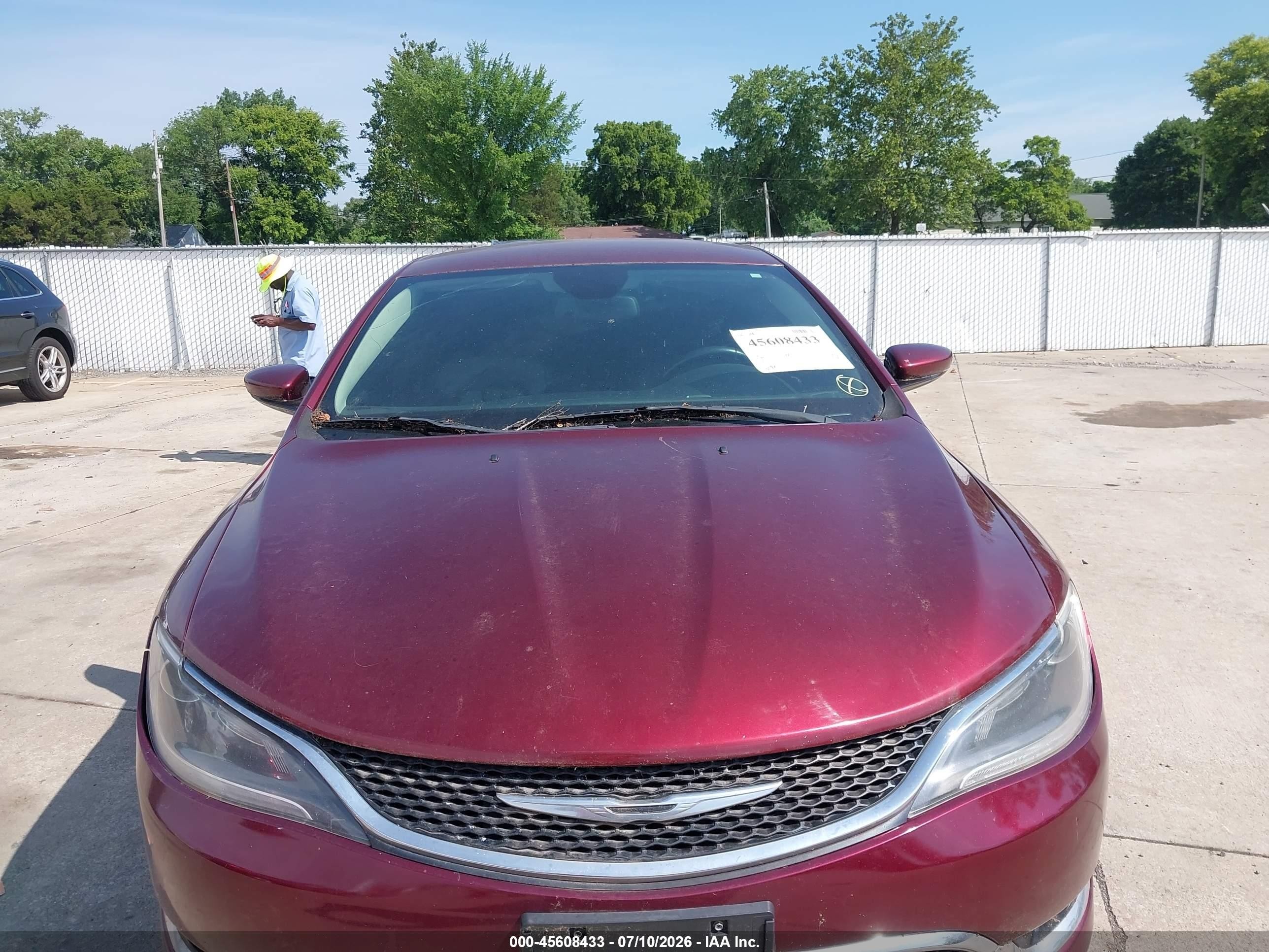 2015 Chrysler 200 C Brown vin: 1C3CCCEG8FN540112