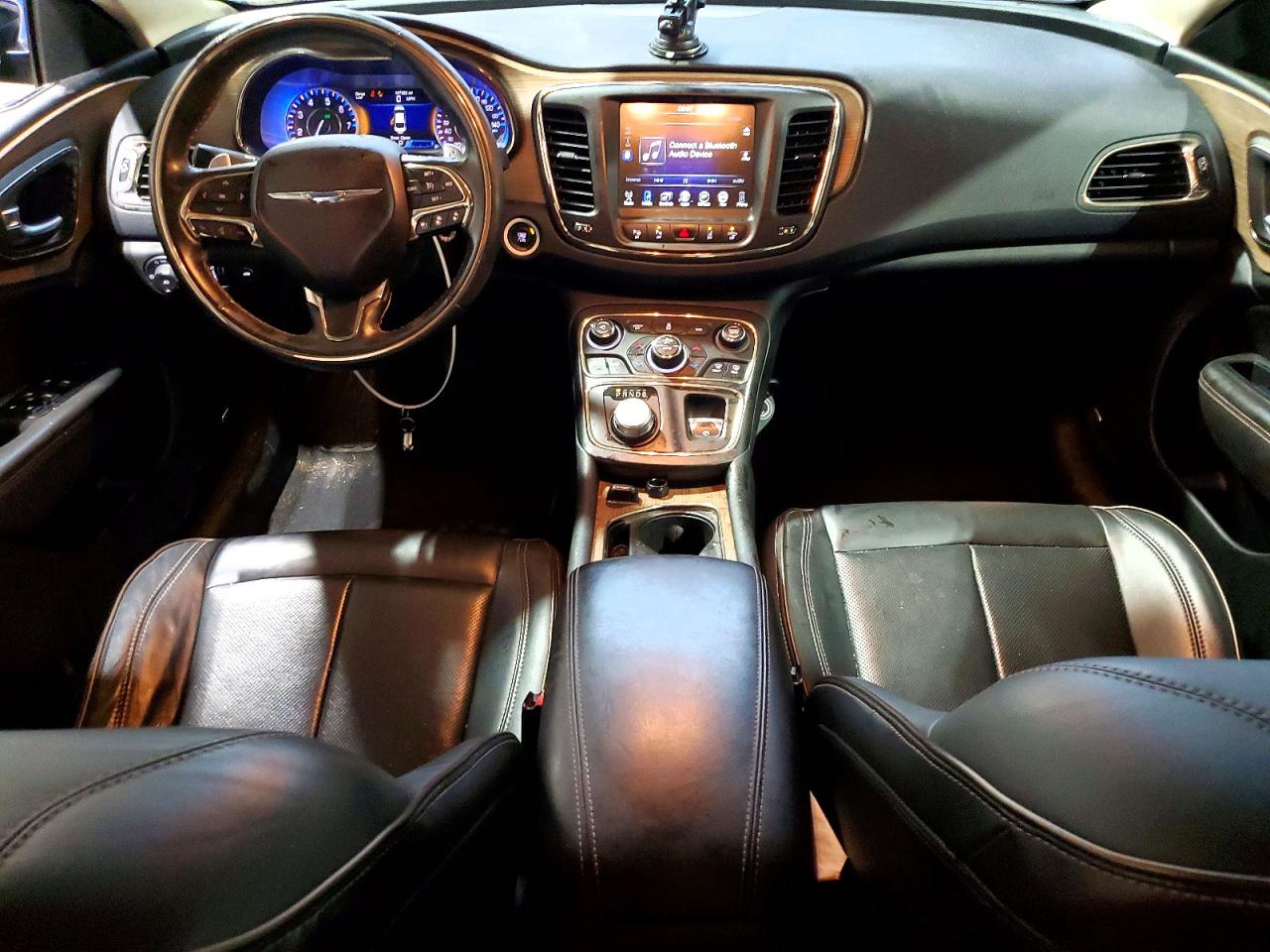 2015 Chrysler 200 C Black vin: 1C3CCCEG8FN550994