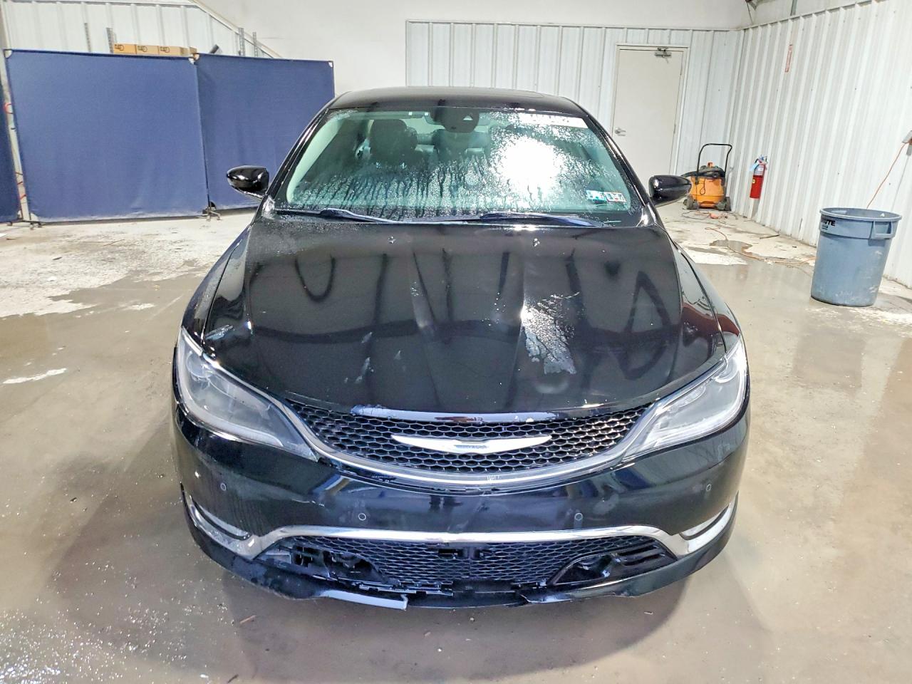 2015 Chrysler 200 C Black vin: 1C3CCCEG8FN550994