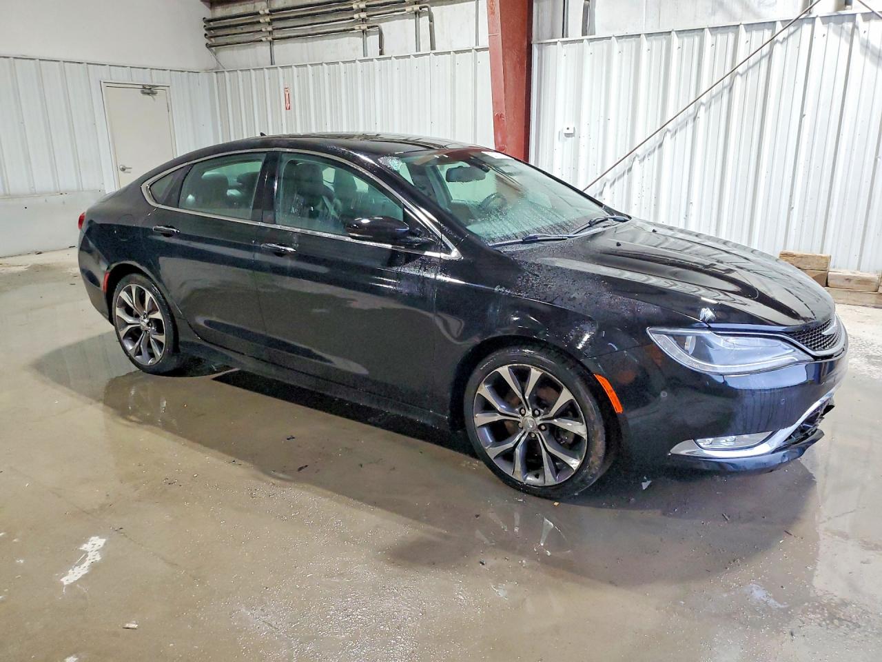 2015 Chrysler 200 C Black vin: 1C3CCCEG8FN550994