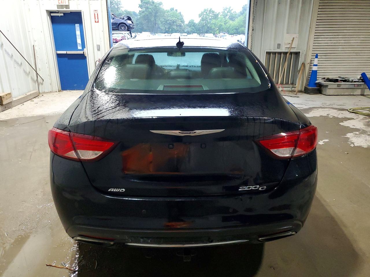2015 Chrysler 200 C Black vin: 1C3CCCEG8FN550994