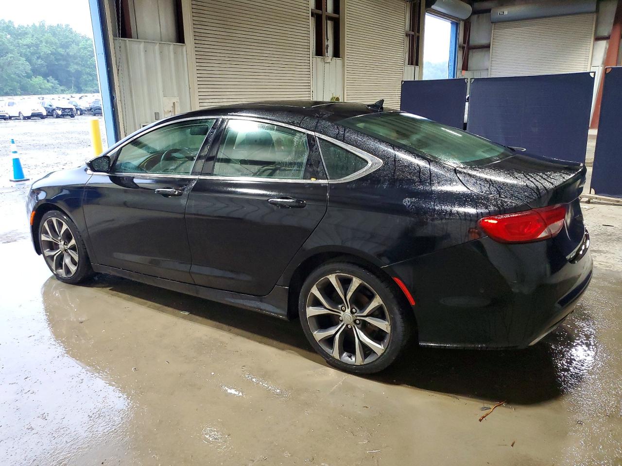2015 Chrysler 200 C Black vin: 1C3CCCEG8FN550994