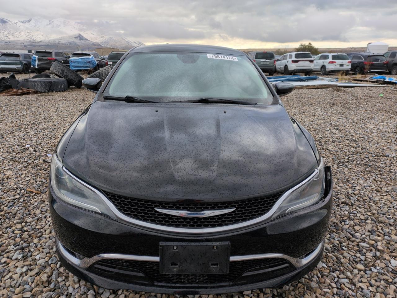 2015 Chrysler 200 C Черный vin: 1C3CCCEG8FN644437