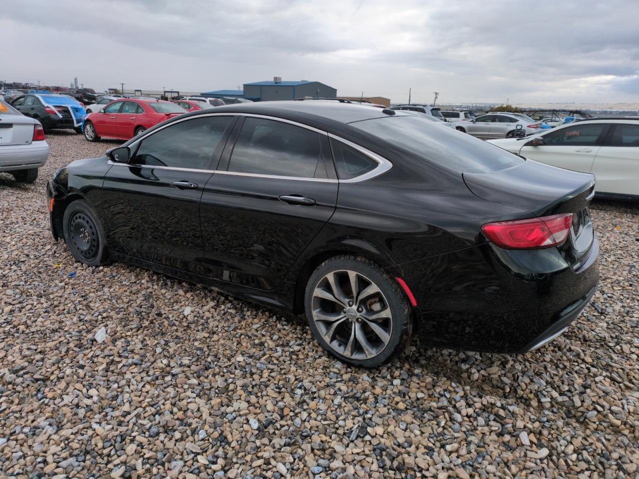 2015 Chrysler 200 C Черный vin: 1C3CCCEG8FN644437