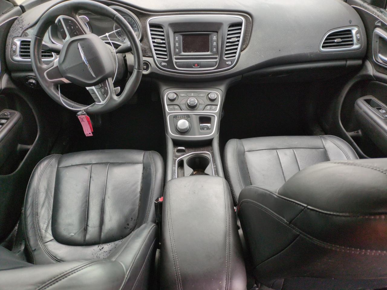 2015 Chrysler 200 C Черный vin: 1C3CCCEG8FN644437