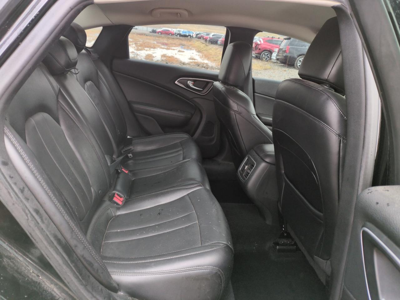 2015 Chrysler 200 C Черный vin: 1C3CCCEG8FN644437