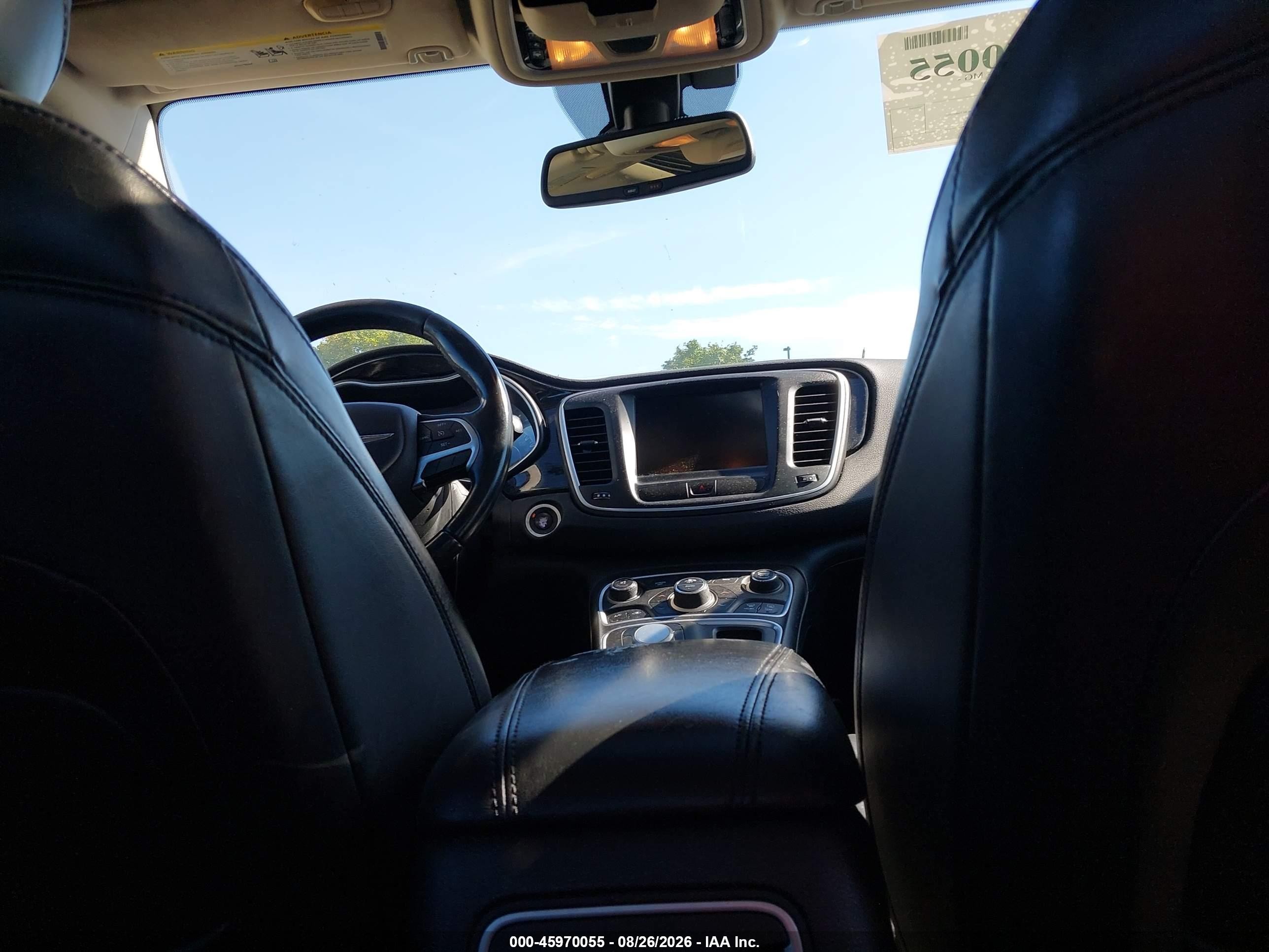 2015 Chrysler 200 C Maroon vin: 1C3CCCEGXFN598111