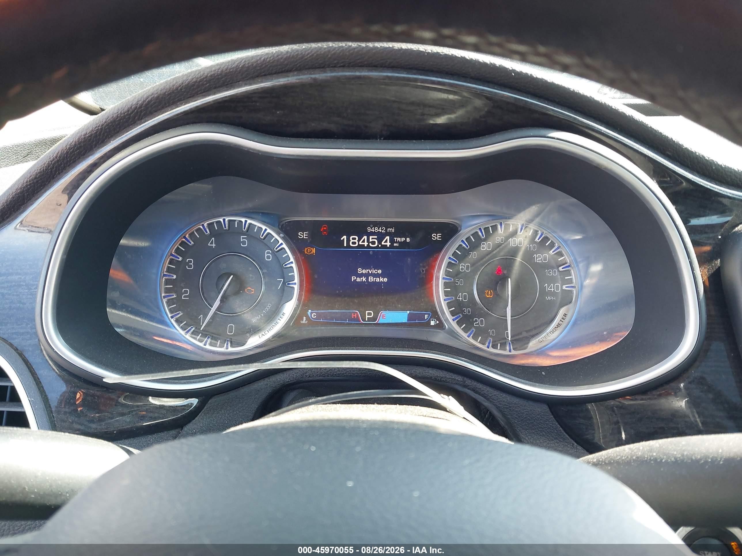 2015 Chrysler 200 C Maroon vin: 1C3CCCEGXFN598111