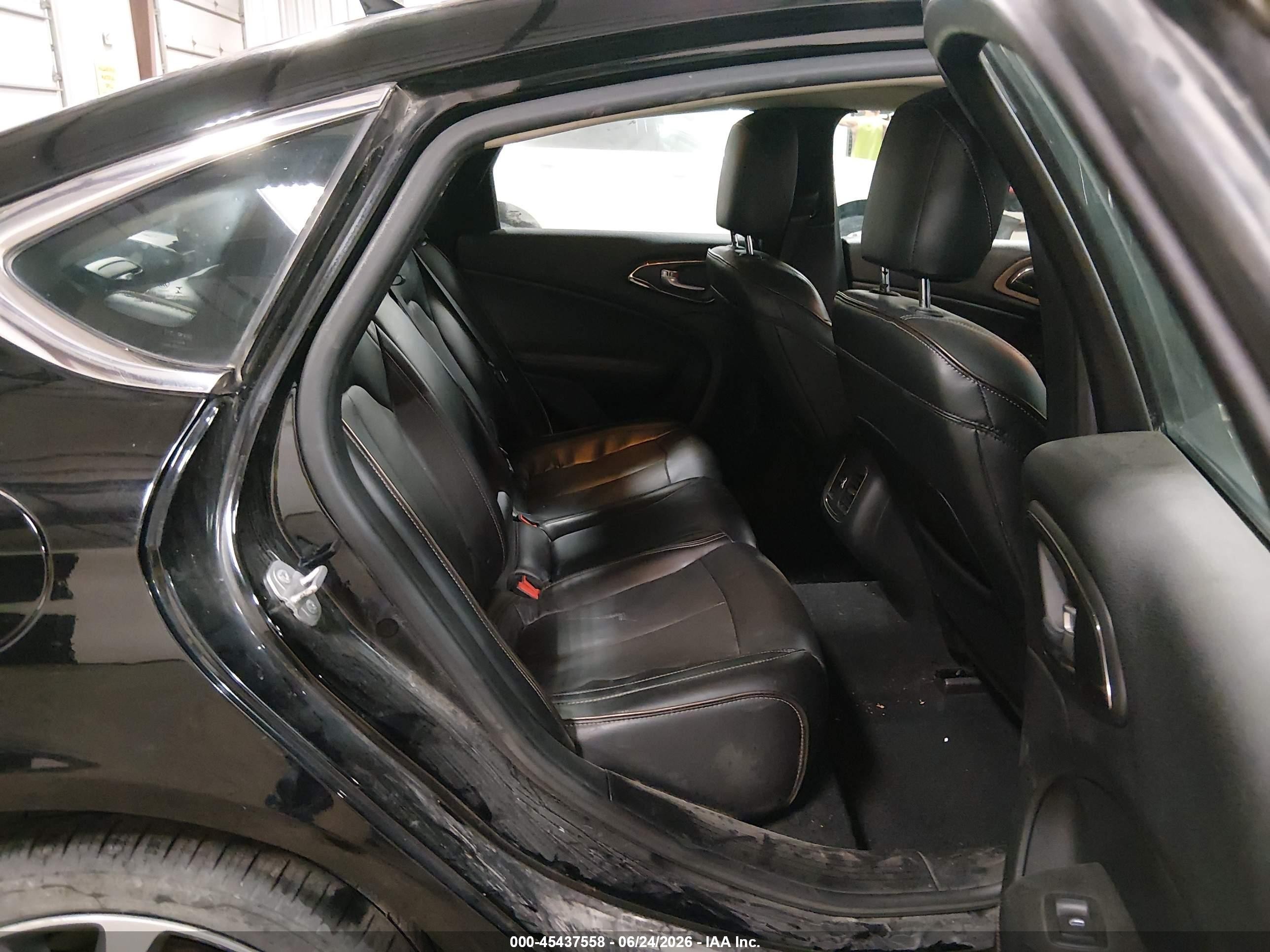 2015 Chrysler 200 C Black vin: 1C3CCCEGXFN664883
