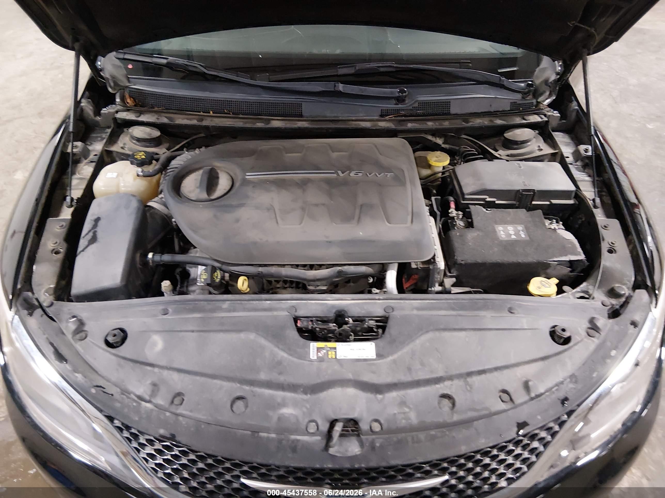 2015 Chrysler 200 C Black vin: 1C3CCCEGXFN664883