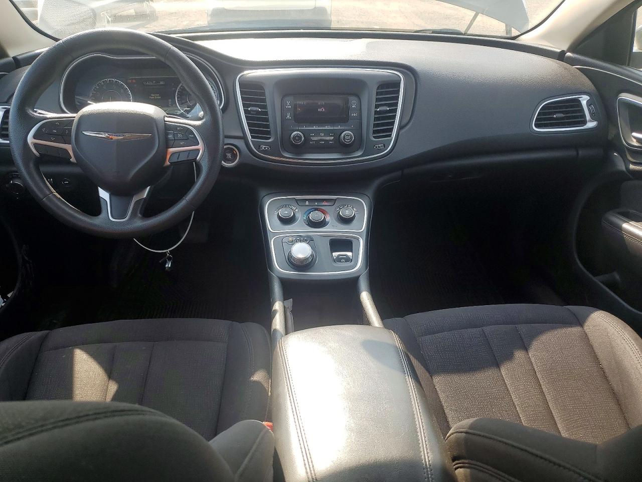 2015 Chrysler 200 Lx Gray vin: 1C3CCCFB3FN511099