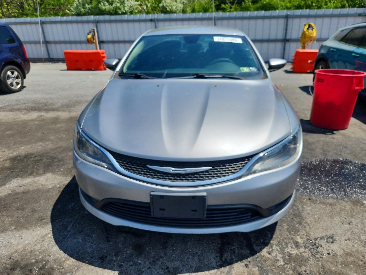 2016 Chrysler 200 Lx Silver vin: 1C3CCCFB6GN183999