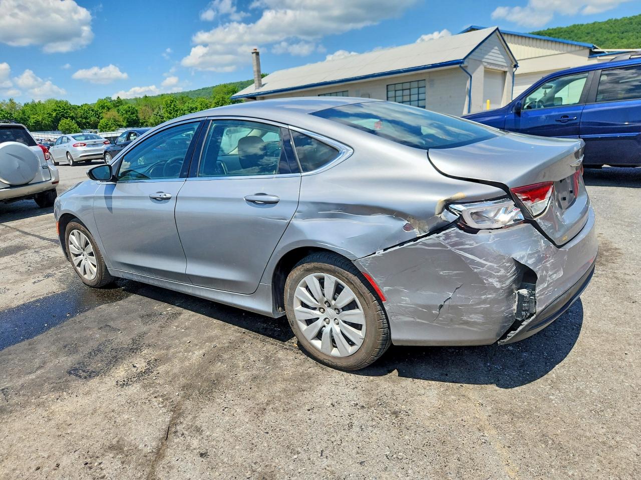 2016 Chrysler 200 Lx Silver vin: 1C3CCCFB6GN183999