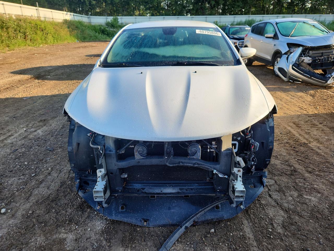 2015 Chrysler 200 Lx White vin: 1C3CCCFB9FN622238