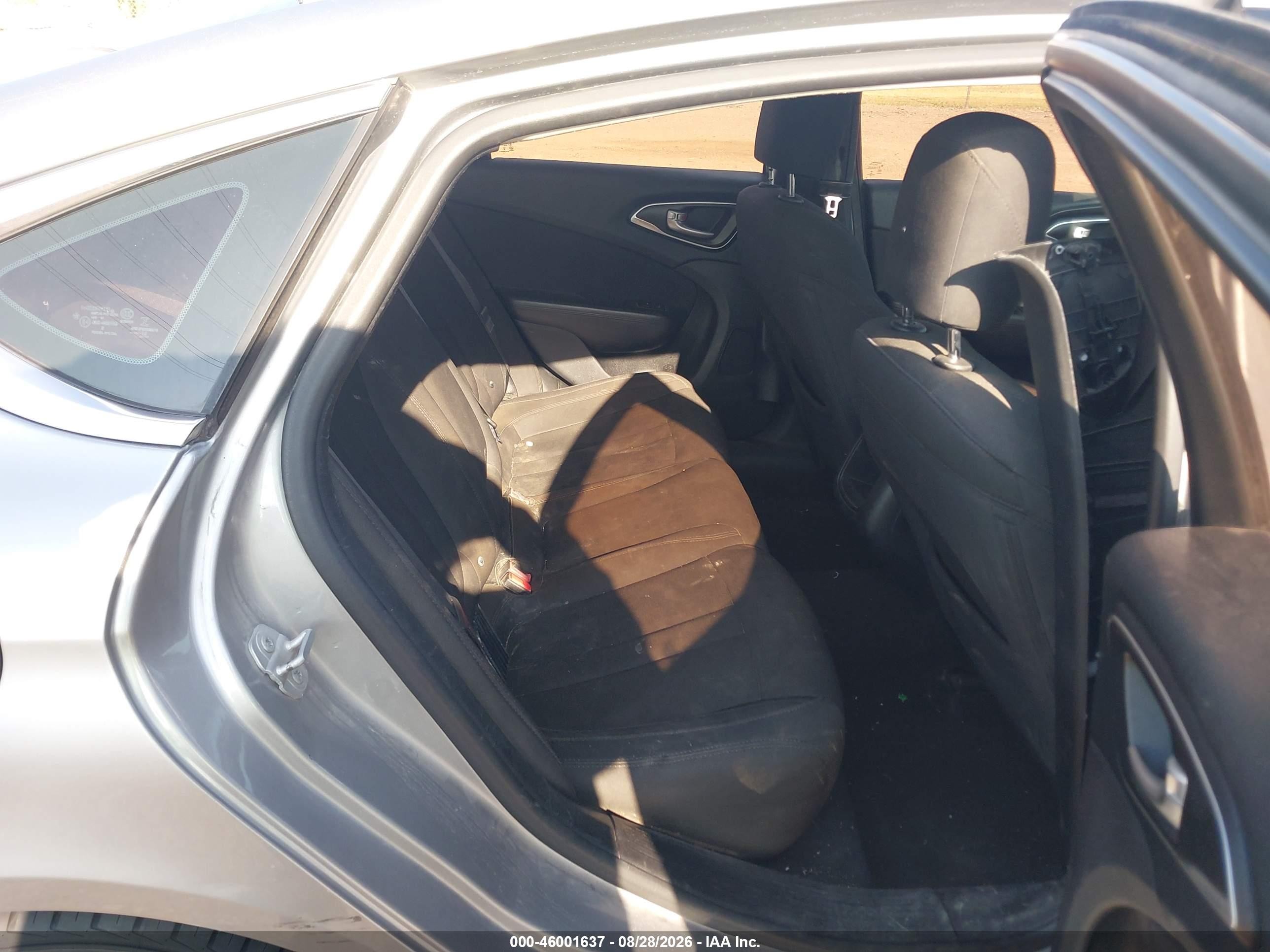 2015 Chrysler 200 Lx Gray vin: 1C3CCCFB9FN703062