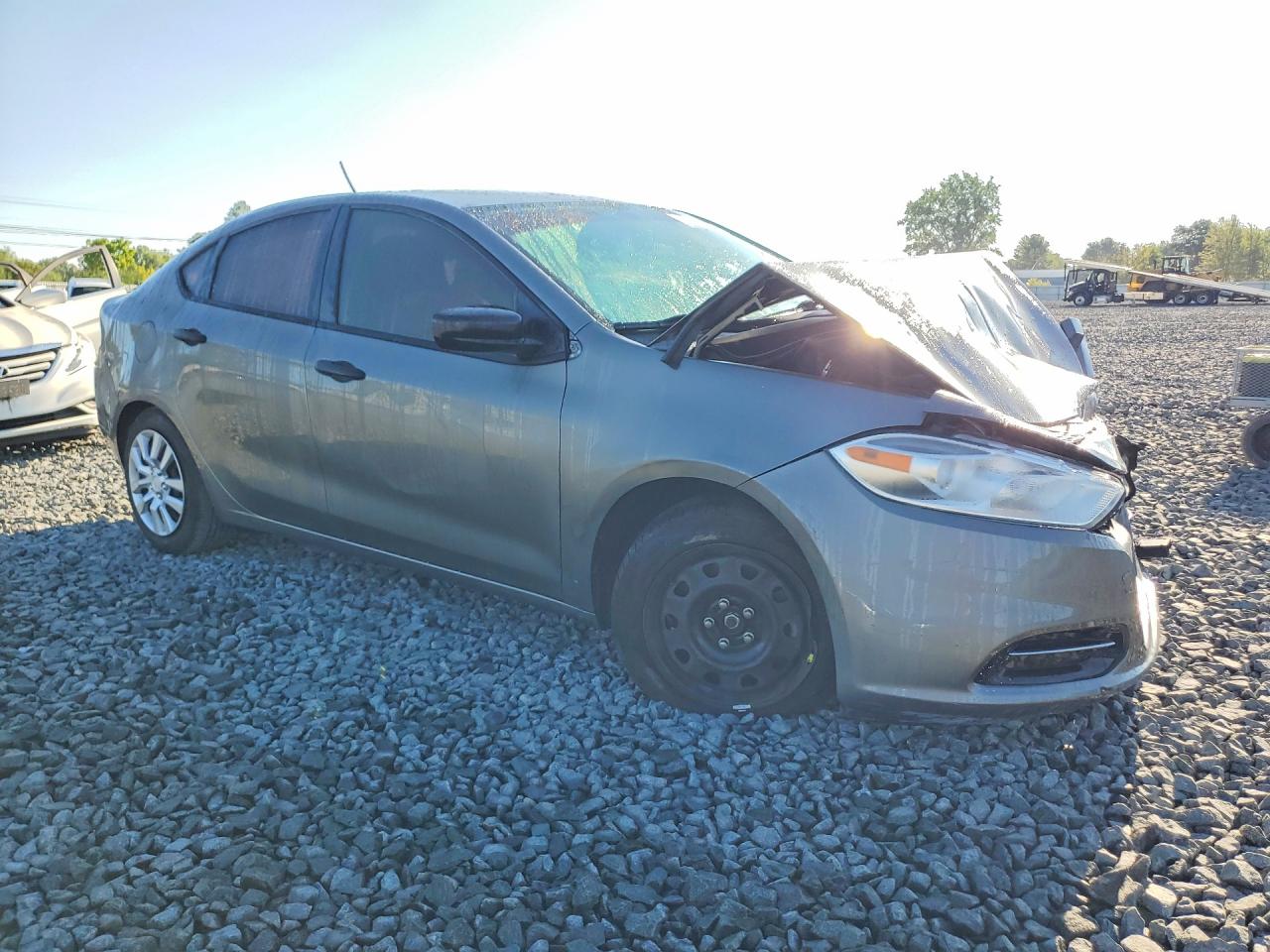 2013 Dodge Dart Se Gray vin: 1C3CDFAA0DD197704