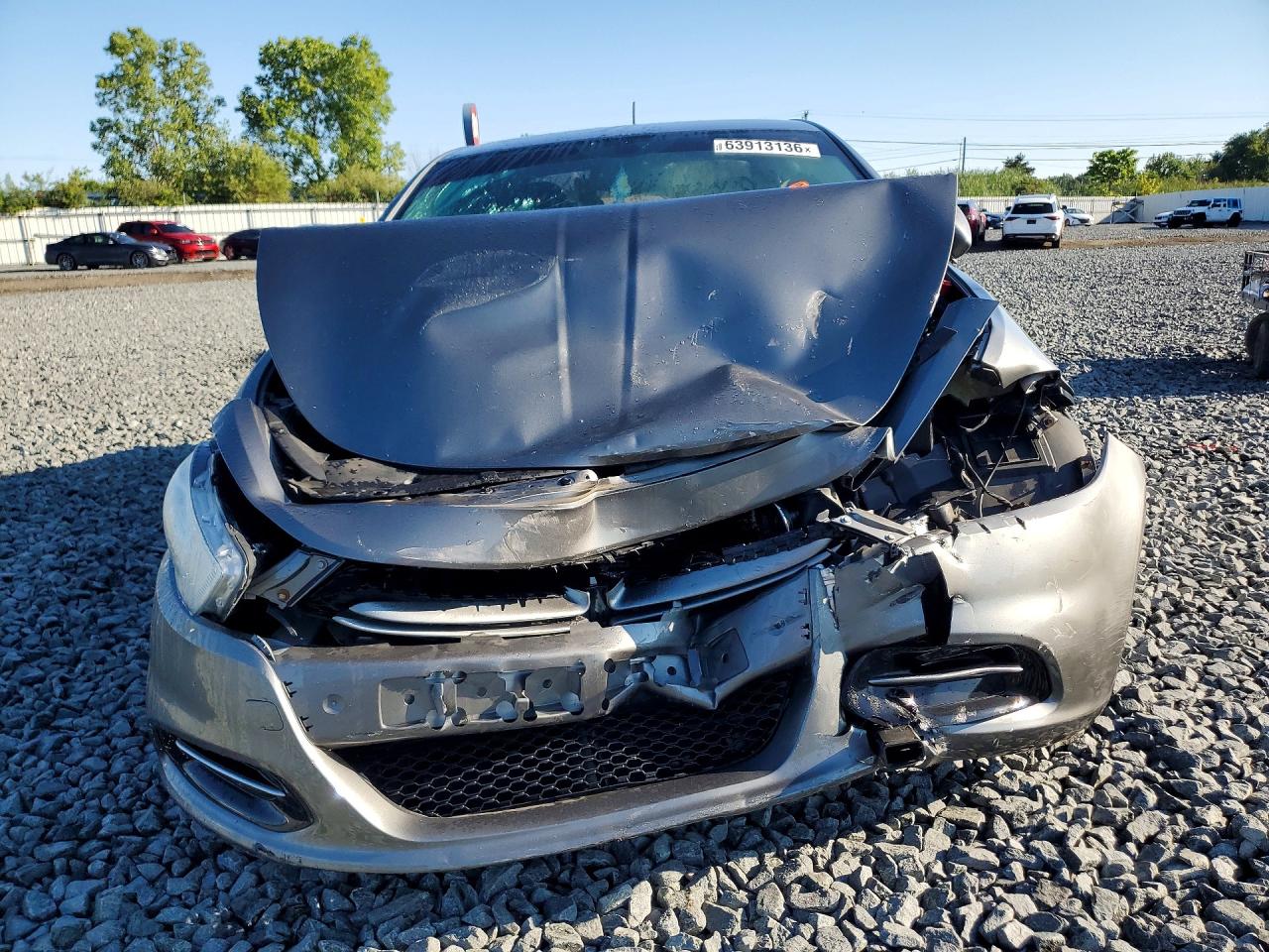 2013 Dodge Dart Se Gray vin: 1C3CDFAA0DD197704