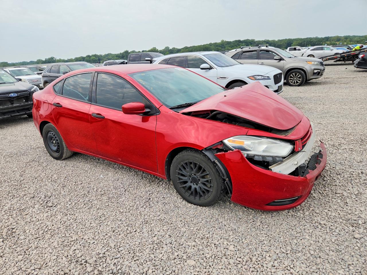 2013 Dodge Dart Se Red vin: 1C3CDFAA0DD230541