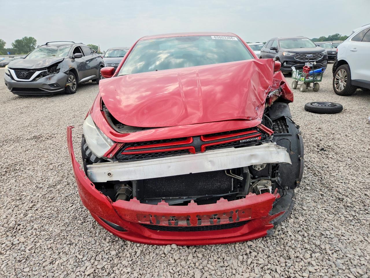 2013 Dodge Dart Se Red vin: 1C3CDFAA0DD230541