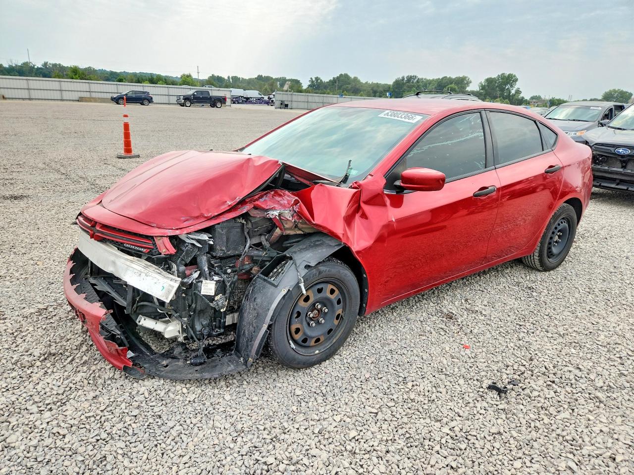 2013 Dodge Dart Se Red vin: 1C3CDFAA0DD230541