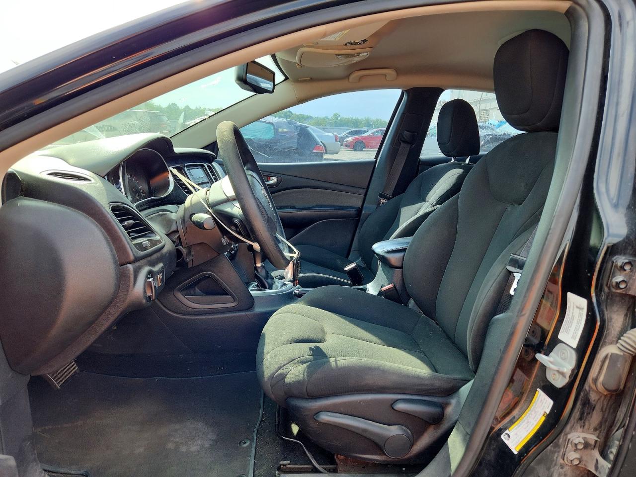 2013 Dodge Dart Se Black vin: 1C3CDFAA0DD287421