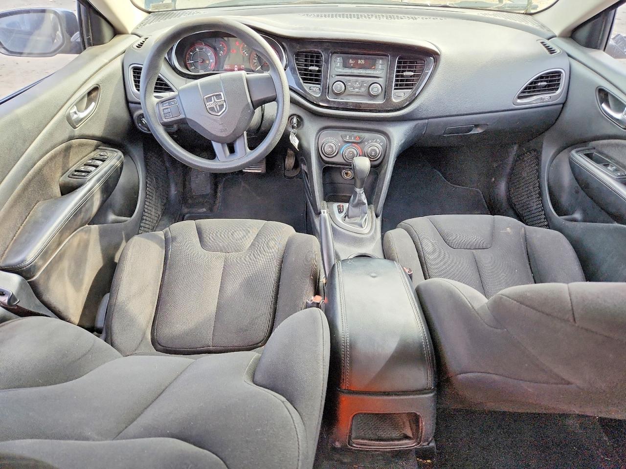 2013 Dodge Dart Se Black vin: 1C3CDFAA0DD287421