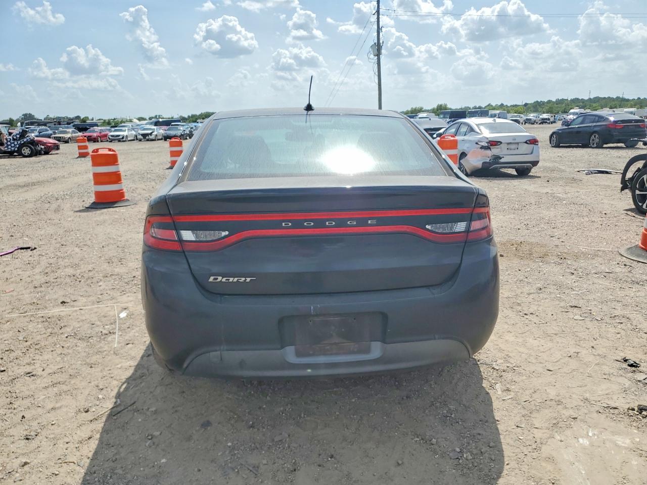 2015 Dodge Dart Se Black vin: 1C3CDFAA0FD181098